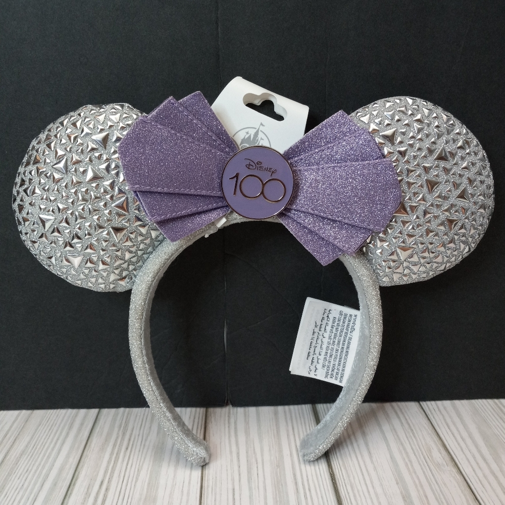 Disney 100 Years Of Wonder Anniversary Minnie Mouse Ear Headband